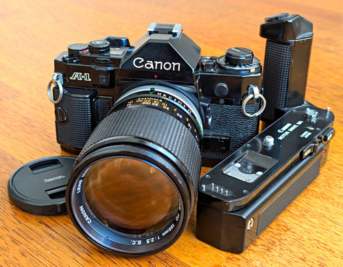 Canon mit 135mm 1 - a-1, fd