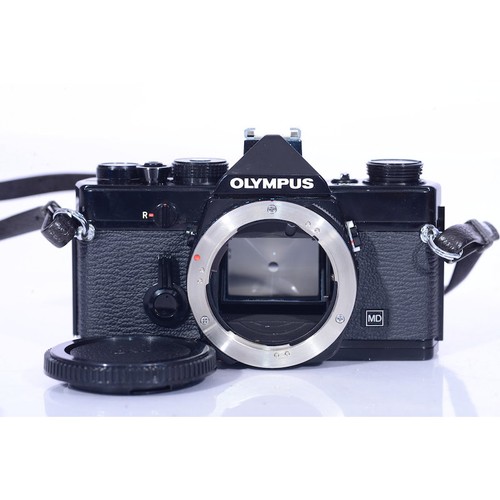 Olympus black kamera - olympus, om-1