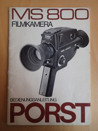 Porst filmkamera 800 - porst,