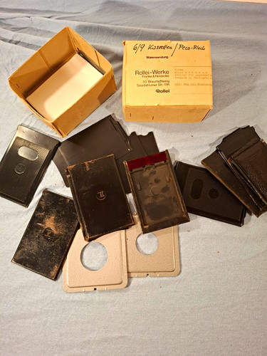 Rollei planfilmkassetten 6x9 - planfilmkassetten,