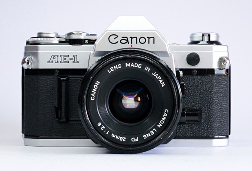 Canon 35mm slr analog - ae-1,