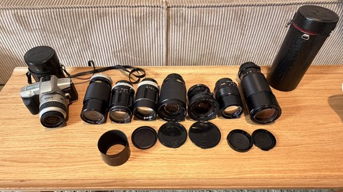Minolta konvolut objektive - minolta,