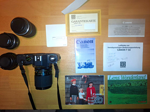 Canon t50 35mm slr filmkamera - canon,