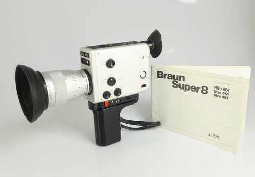 Braun nizo 801 super movie - 8,