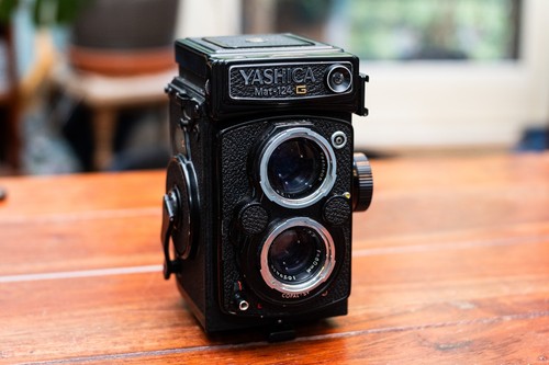 Yashica mat 124g mit film - yashica,