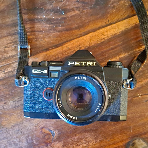 Petri 35mm slr filmkamera - petri,