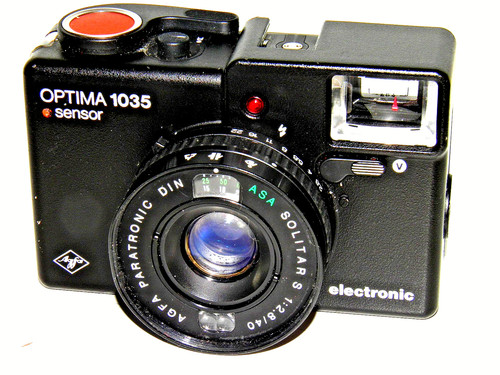 Agfa optima 1035 sensor - optima, kamera